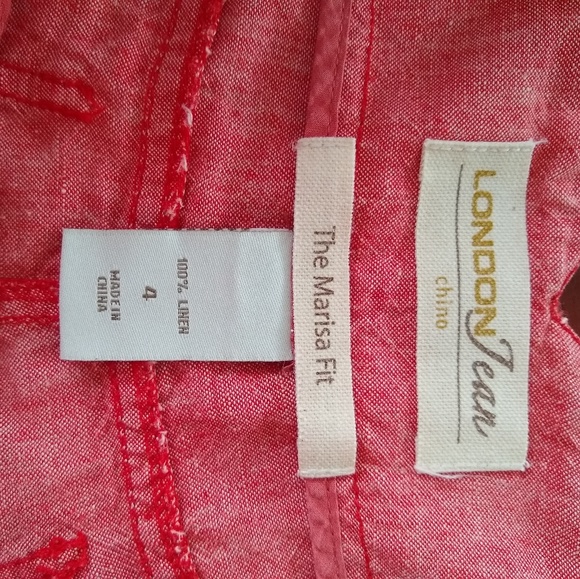 LondonJean Chino Capri, The Marisa Fit, size 4 - Picture 4 of 5